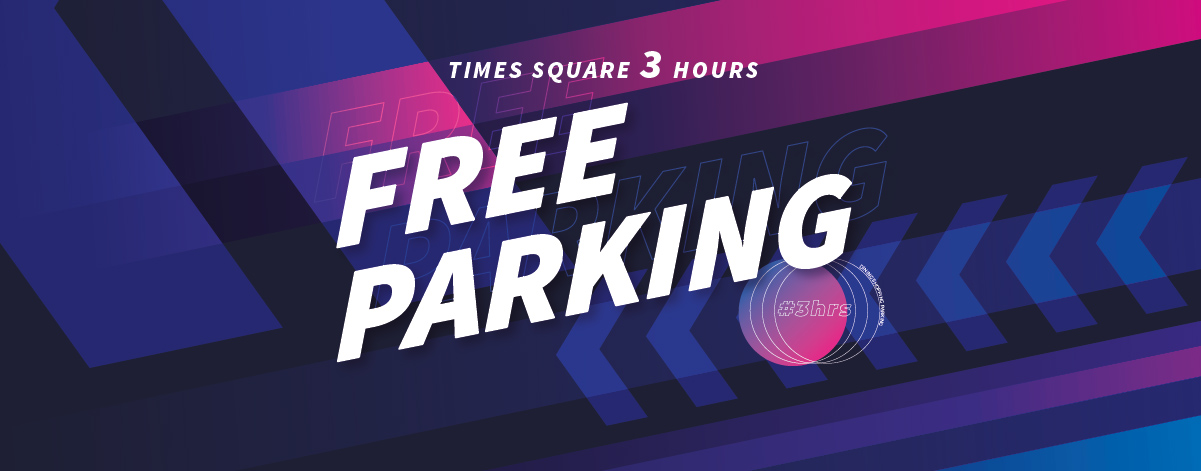 Special 3 Hours Free Parking
