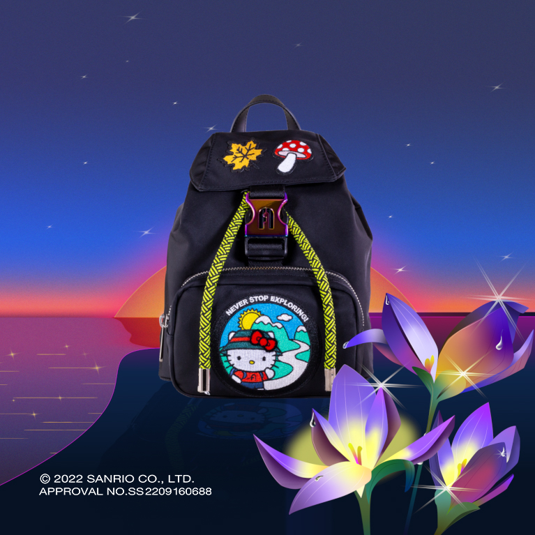 Furla Announces The Launch Of The New Capsule Collection“Hello Kitty Goes Hiking” With Sanrio