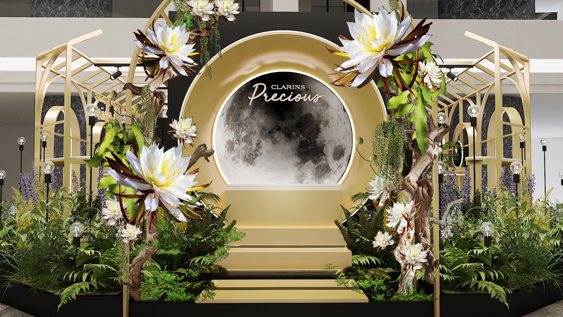 CLARINS 「Precious Moment Moonlight Garden」Popup Event