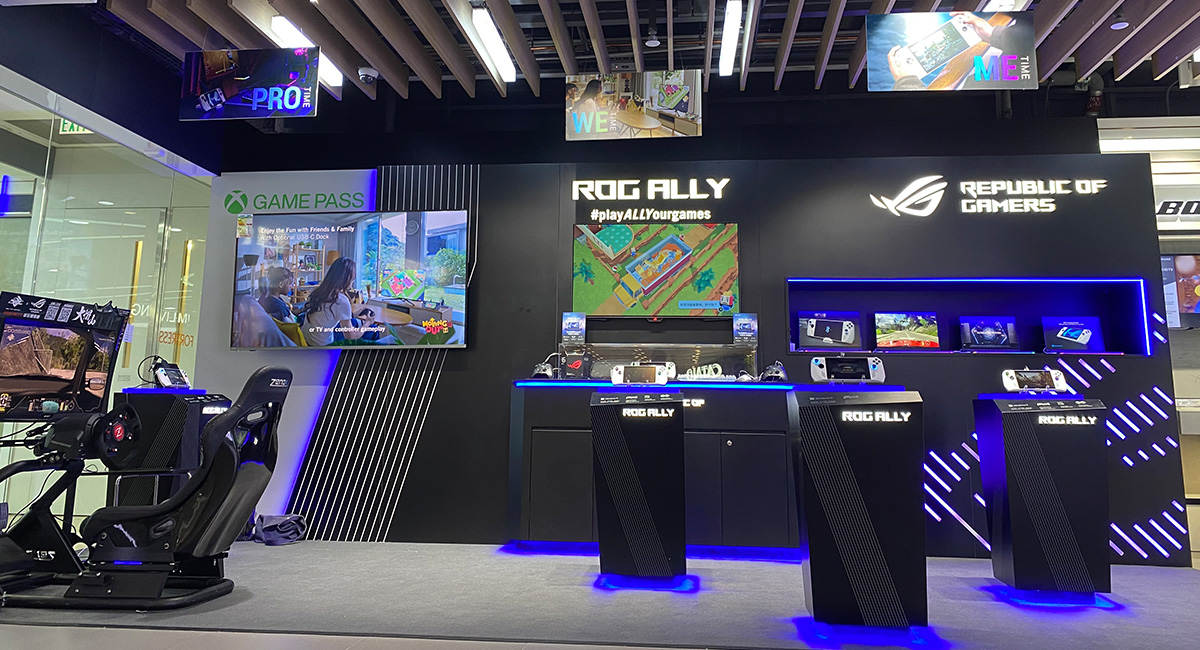 The First ROG Ally Experience Zone in Hong Kong is Now Opened at Fortress