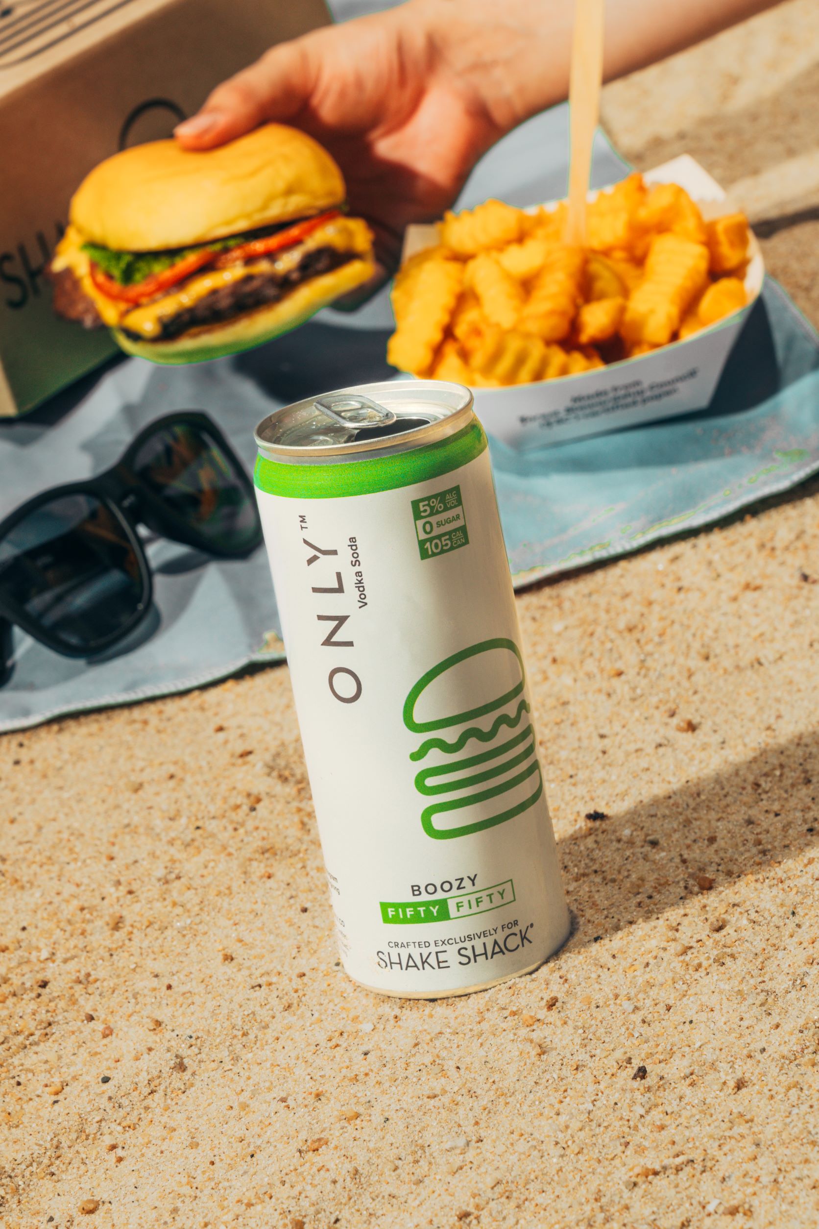 Shake Shack Hong Kong and ONLY Beverages collaborate on Limited-Time Boozy Fifty/Fifty
