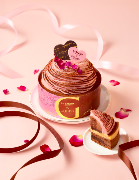 A-1 Bakery x GODIVA Love Passion Premium Chocolate Cake