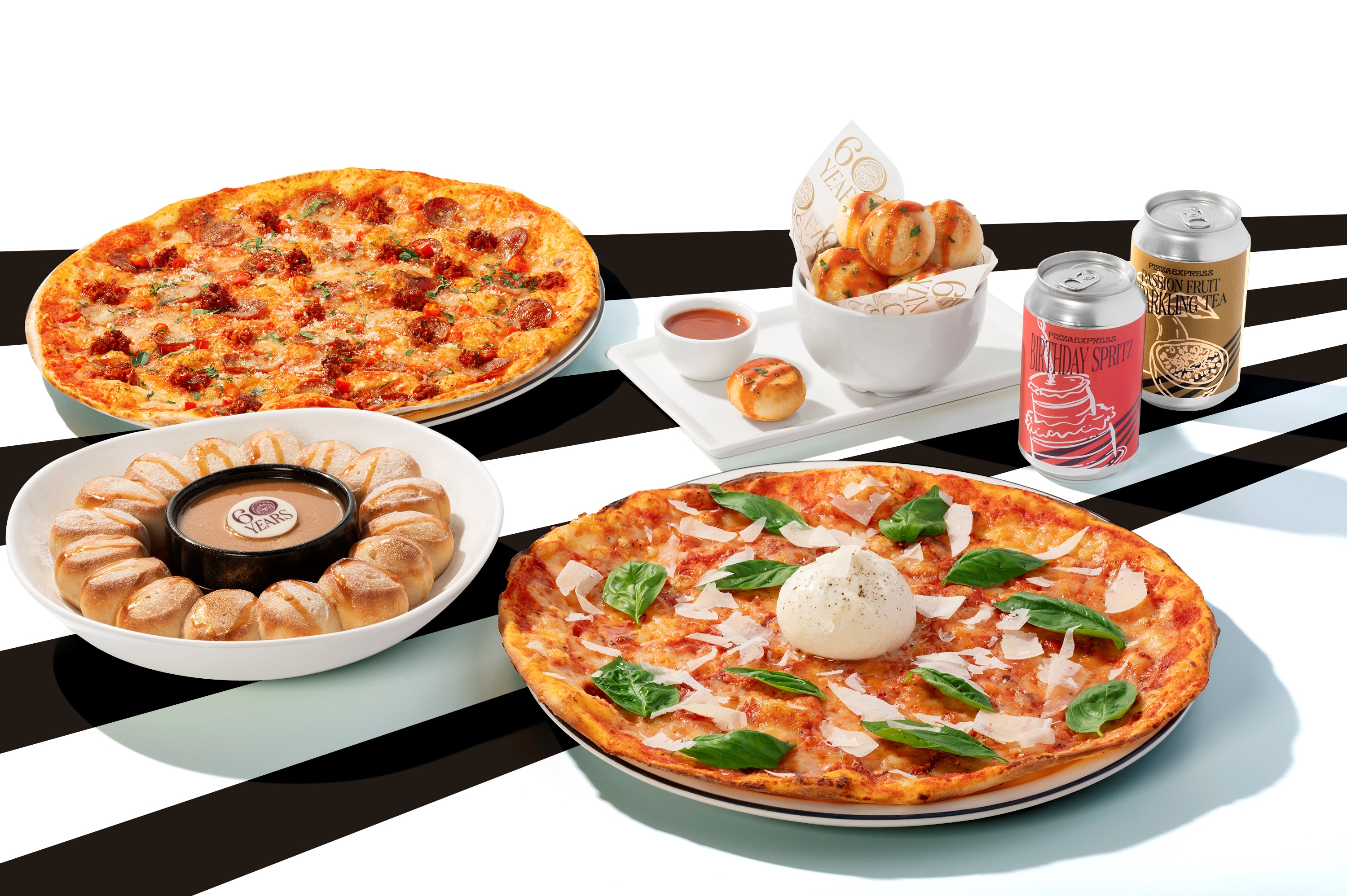 PizzaExpress celebrates 60th birthday with special menu