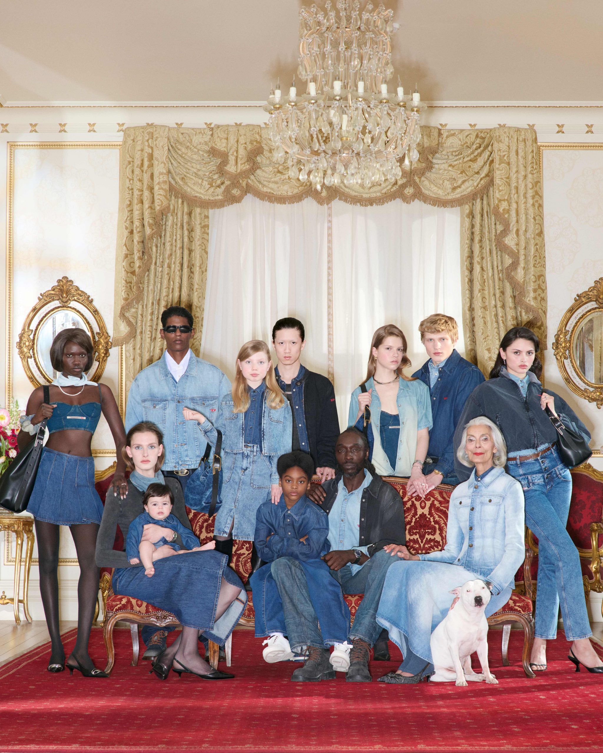 Diesel unveils the 2026 denim campaign 'the Royal D'
